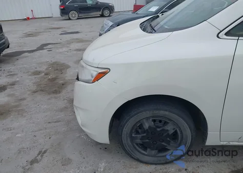 2015 Nissan Quest S from USA, damaged, VIN JN8AE2KPXF9130422